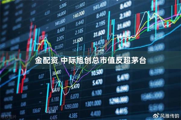 金配资 中际旭创总市值反超茅台