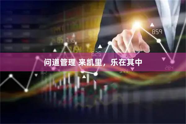 问道管理 来凯里，乐在其中