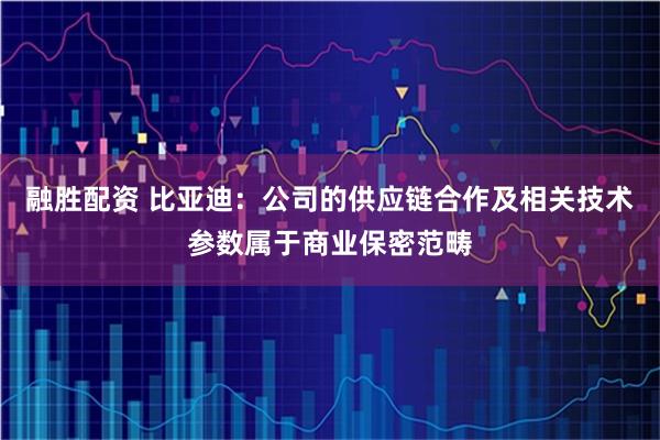 融胜配资 比亚迪：公司的供应链合作及相关技术参数属于商业保密范畴
