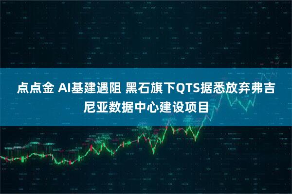 点点金 AI基建遇阻 黑石旗下QTS据悉放弃弗吉尼亚数据中心建设项目